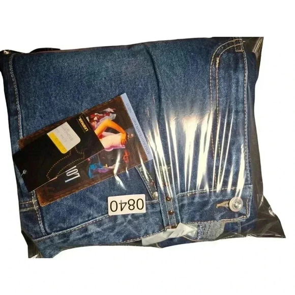 Vintage Lawman Jeans Womens 13 Stonewash Slim Fit Denim Low Rise Western - Picture 11 of 11